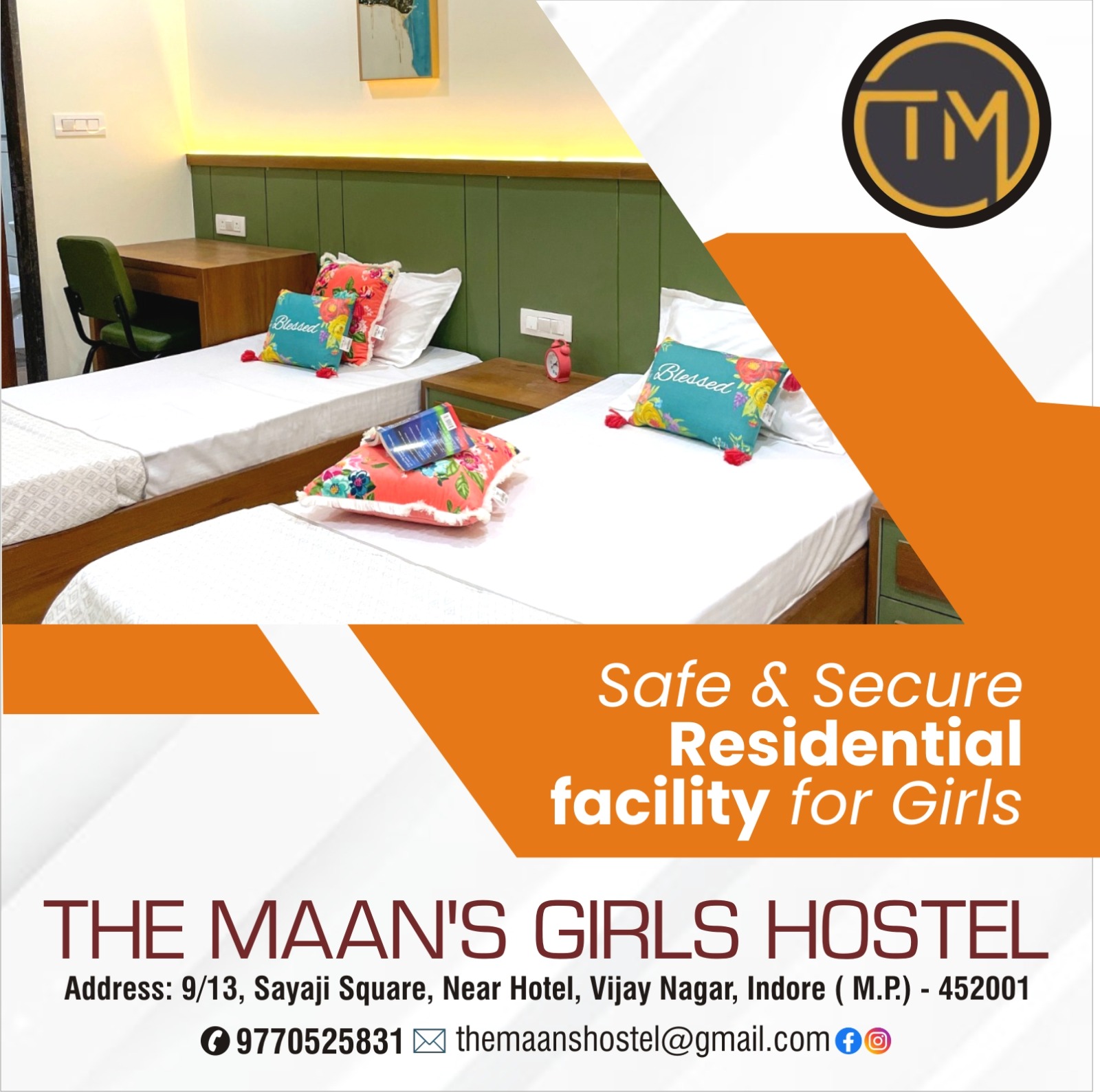 Best Hostel for Girls Near Prestige College Indore