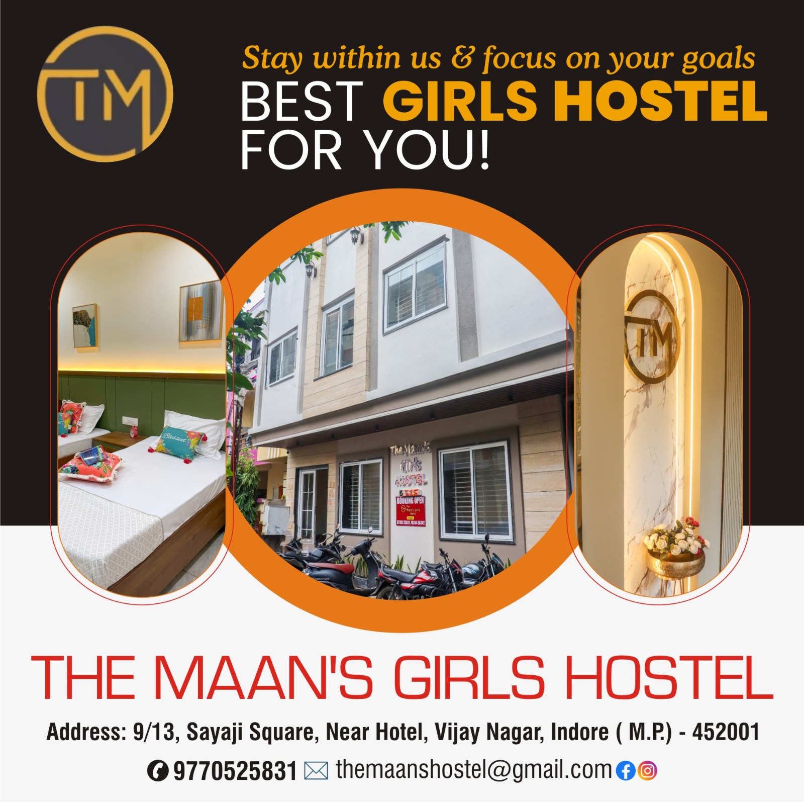 Best Hostel for Professional Women in Vijaynagar Indore